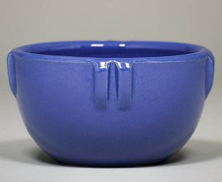 Small Bauer Blue Indian Bowl c1920s