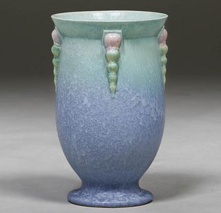 Roseville Topeo Blue Vase