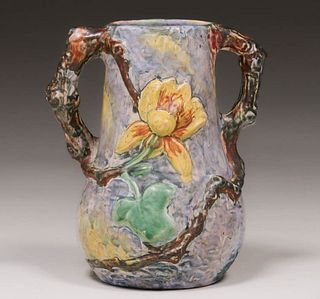 Weller Pottery Warwick Two-Handled Vase