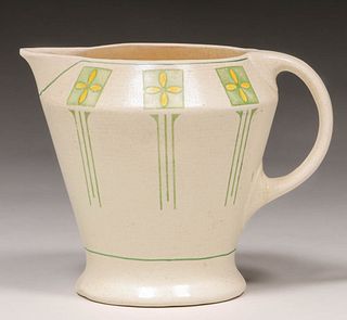 Roseville Ceramic Design Pitcher c1915