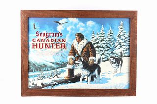 Seagram's Canadian Hunter  Whiskey Advertisement