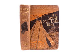 1898 1st ed. The Great Salt Lake Trail By Inman