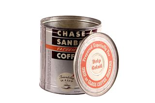 Vintage Chase and Sanborn Coffee Tin