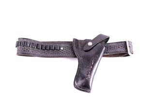 Bucheimer Holster & Idaho Leather Ammo Gun Belt