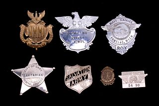Collection of Variety Community Service Badges