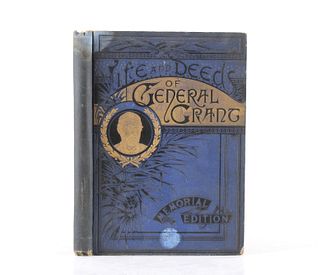 Salesman Sample 1885 Life & Deeds of General Grant