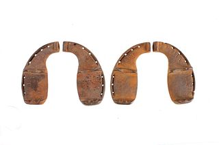 Two Sets of Oxen Shoes Collection circa 1840-1870