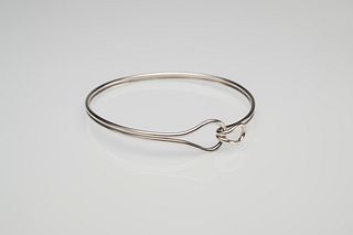 Cleo Bangle in Silver