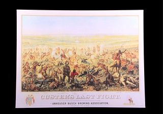 Custer's Last Fight by Anheuser Busch
