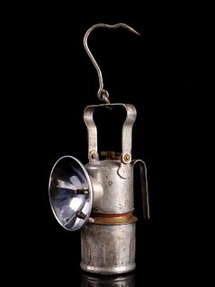 Miners Justrite Carbide Lantern circa 1940s-1950s