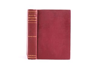 The Life of David Crockett Autobiography 1902
