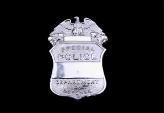Unused Department of Defense Special Police Badge