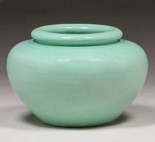 Pacific Pottery Garden Oil Jar c1920s
