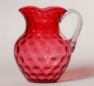Murano Italian Glass Pitcher