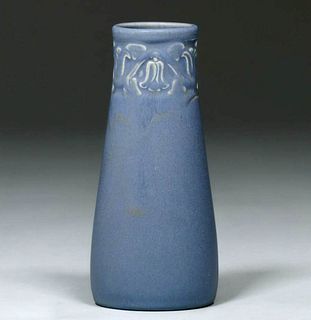 Rookwood #2111 Matte Blue Grey Vase 1923