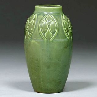 Rookwood #2401 Matte Green Vase 1921