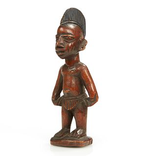 Yoruba Male Ibeji Figure, ExCrocker Art Museum