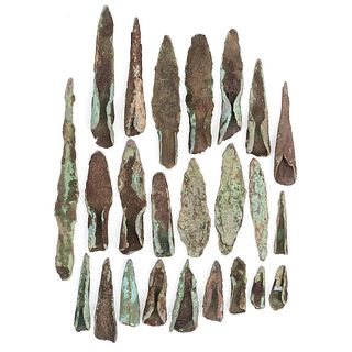 Old Copper Culture Socketed Points 