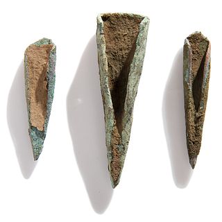 Old Copper Culture Rolled Conical Points