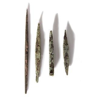 Old Copper Culture Large Awls and Spears