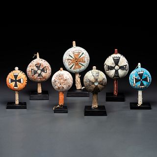 Group of Pueblo Polychrome Rattles, From the Collection of Dick Jemison, Alabama