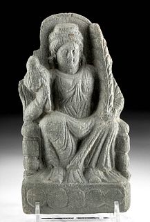 3rd C. Gandharan Schist Relief Goddess Hariti
