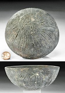 Charming Indus Valley Pottery Bowl - Nicely Decorated!