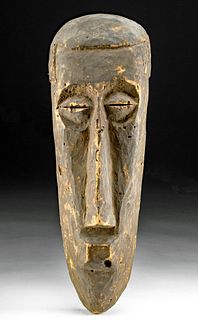 Early 20th C. African Fang Wood Mask
