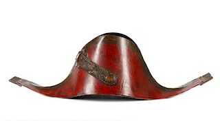 19th C. Napoleonic Bicorne Hat Shaped Display Sign