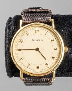 Vintage Tiffany & Co. 14K Yellow Gold Wristwatch