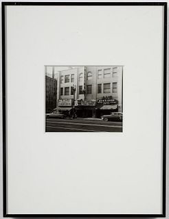 "Downtown Los Angeles" Gelatin Silver c. 1950