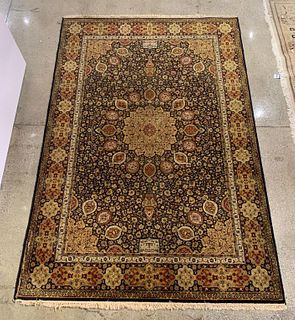 Persian Floral Motif Carpet, 9' 9" x 6' 7"