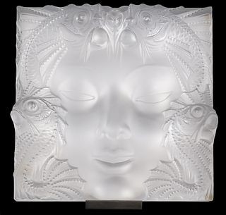 Lalique France Crystal 'Masque De Femme'