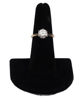 Lady's 1.6ct Diamond and 14K YG Ring