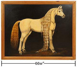 William Skilling 'Andalusian Horse' Large O/C