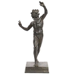Grand Tour Bronze of the 'Dancing Faun'