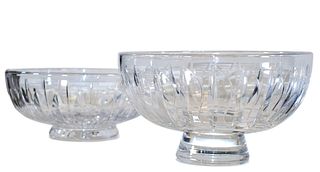 Crystal Centerpiece Bowls (Mid Century)