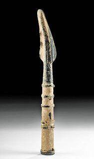 Ancient Luristan / Marlik Bronze Socketed Spear Head