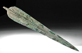 Sizeable Luristan Bronze Spear Blade