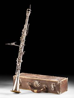 Antique European Clarinet w/ Case - V. Kohlert & Sons