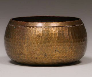Roycroft Hammered Copper Bowl c1920