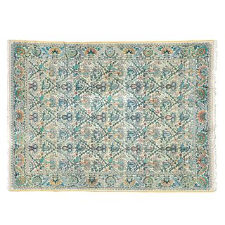 Tapete. Egipto. Siglo XX. Elaborado en fibras sintéticas de polipropileno. Marca oriental Weavers Carpet Factory. 200 x 270 cm