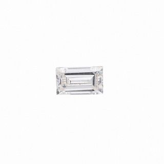 DIAMANTE SIN MONTAR  1 Diamante corte baguette ~0.28 ct Calidad comercial.