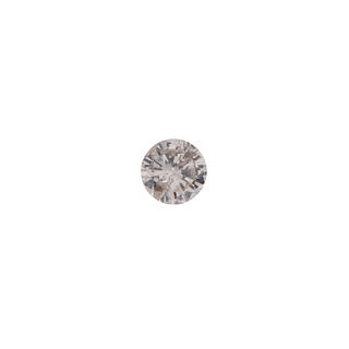 DIAMANTE SIN MONTAR  1 Diamante salt and pepper corte brillante ~0.19 ct