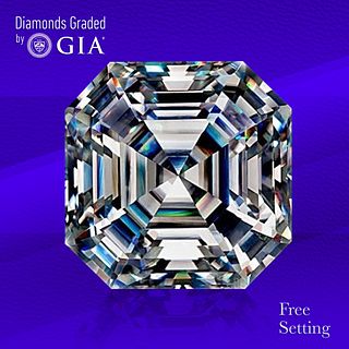 4.01 ct, G/VS2, Square Emerald cut Diamond. Unmounted. Appraised Value: $164,900 