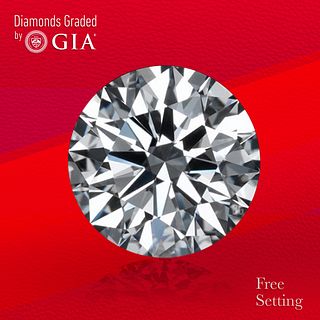 3.04 ct, E/VS1, Round cut Diamond. Unmounted. Appraised Value: $191,500 