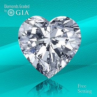 2.01 ct, D/VVS1, Heart cut Diamond. Unmounted. Appraised Value: $72,100 