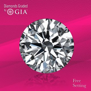 5.01 ct, D/VVS2, Round cut Diamond. Unmounted. Appraised Value: $1,112,200 