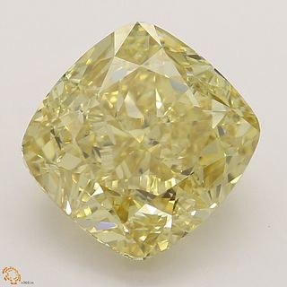 2.71 ct, Natural Fancy Brownish Yellow Even Color, VS2, Cushion cut Diamond (GIA Graded), Unmounted, Appraised Value: $22,900 