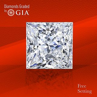 2.02 ct, G/VS2, Princess cut Diamond. Unmounted. Appraised Value: $44,100 